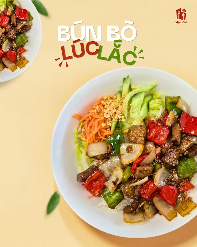Bun Bo Luc Lac — Shaking Beef Vermicelli