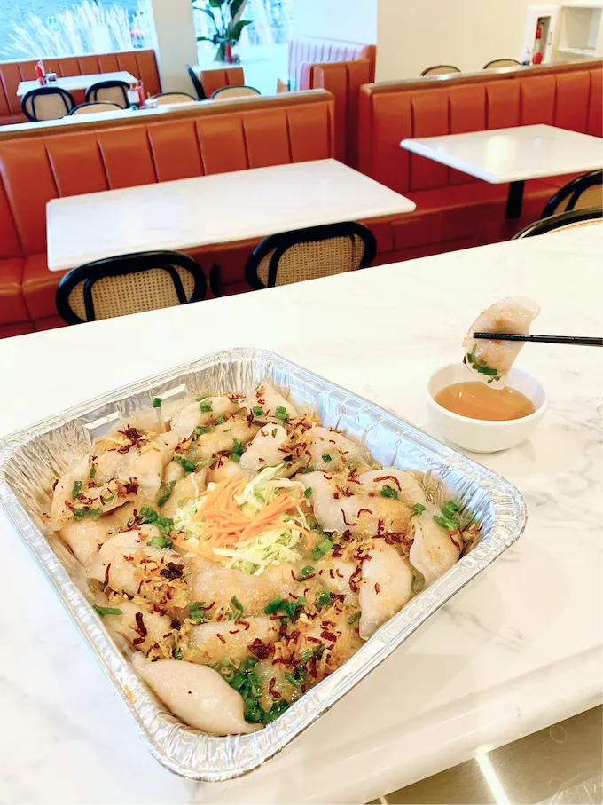 Banh Bot Loc Food Tray — Pork & Shrimp Tapioca Dumplings